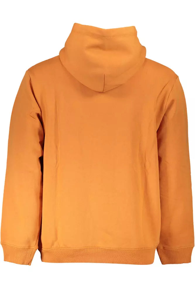 Napapijri Vibrant Orange Hooded Sweatshirt