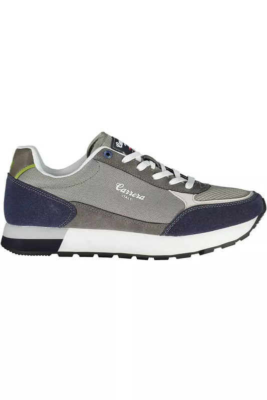 Carrera Gray Eco Leather Men Sneaker