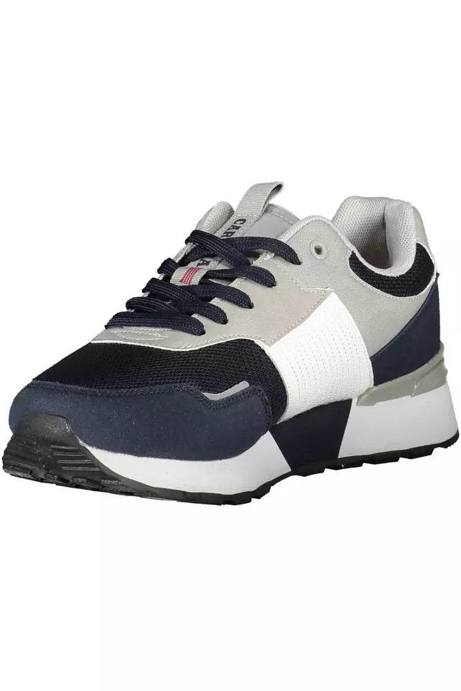 Carrera Blue Eco Leather Men Sneaker