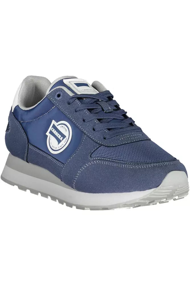 Carrera Blue Eco Leather Men Sneaker