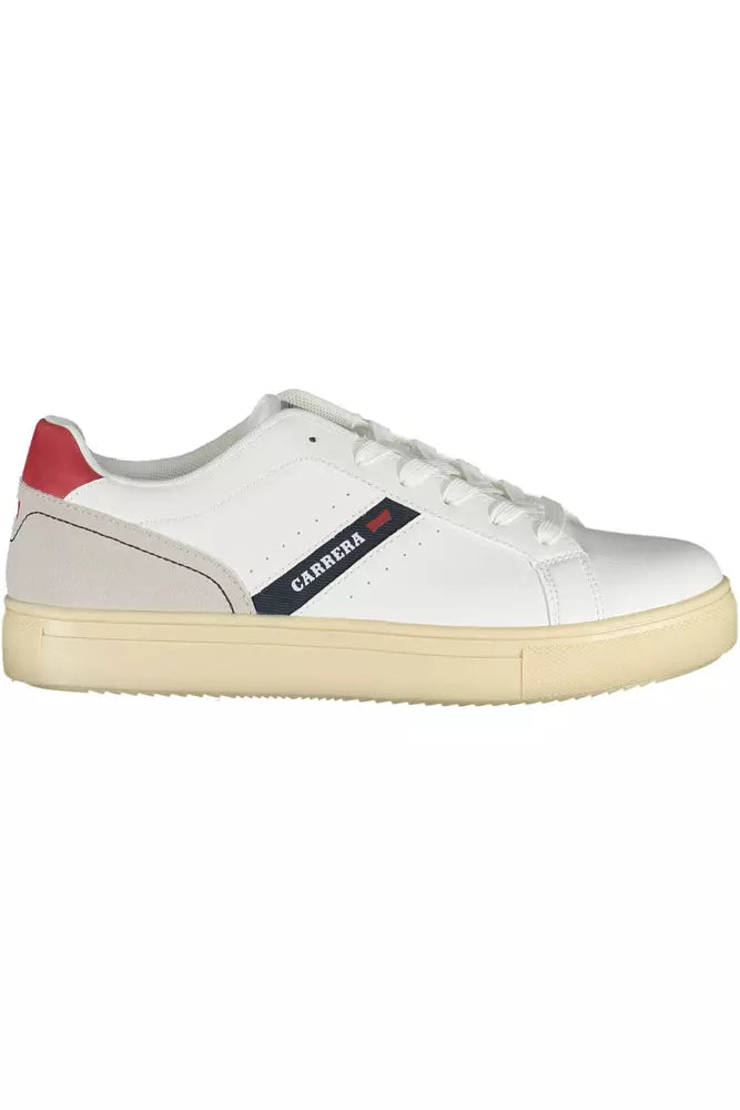 Carrera White Polyethylene Men Sneaker