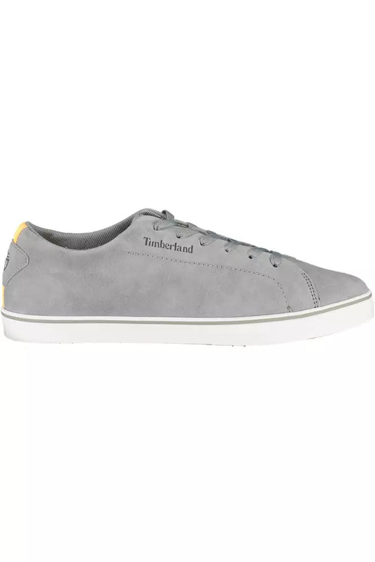 Timberland Gray Leather Men Sneaker