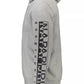 Napapijri Chic Gray Hooded Sweatshirt with Logo Detail