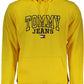 Tommy Hilfiger Sunny Yellow Cotton Hooded Sweatshirt