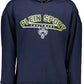 Plein Sport Sleek Long-Sleeved Hooded Sweatshirt with Print