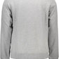 Plein Sport Sleek Gray Long-Sleeved Sweatshirt