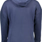 Plein Sport Athletic Chic Hooded Blue Sweatshirt