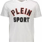 Plein Sport White Cotton Men T-Shirt