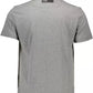 Plein Sport Gray Cotton Men T-Shirt