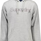 Superdry Chic Gray Hooded Long-Sleeve Sweatshirt