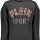 Plein Sport Sporty Chic Hooded Sweatshirt with Bold Details