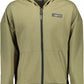 Plein Sport Emerald Zip-Up Hoodie with Contrasting Accents