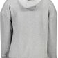 Plein Sport Elevated Casual Gray Hooded Sweatshirt