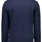 Plein Sport Athletic Elegance Blue Round Neck Sweater