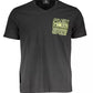 Plein Sport Black Cotton Men T-Shirt