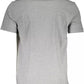 Plein Sport Gray Cotton Men T-Shirt