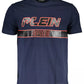 Plein Sport Blue Cotton Men T-Shirt