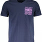 Plein Sport Blue Cotton Men T-Shirt