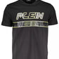 Plein Sport Black Cotton Men TShirt