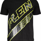 Plein Sport Black Cotton Men TShirt