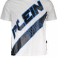 Plein Sport White Cotton Men T-Shirt