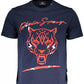 Plein Sport Blue Cotton Men T-Shirt