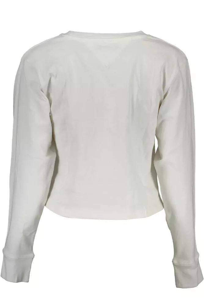 Tommy Hilfiger White Cotton Women T-Shirt