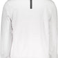 Cavalli Class Chic White Cotton Round Neck Sweater