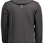 Cavalli Class Elegant Hooded Sweatshirt with Contrasting Details