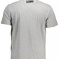 Plein Sport Gray Cotton Men T-Shirt