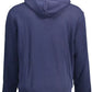 Napapijri Chic Blue Cotton Hooded Sweatshirt