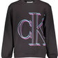 Calvin Klein Sleek Cotton Sweatshirt with Logo Print