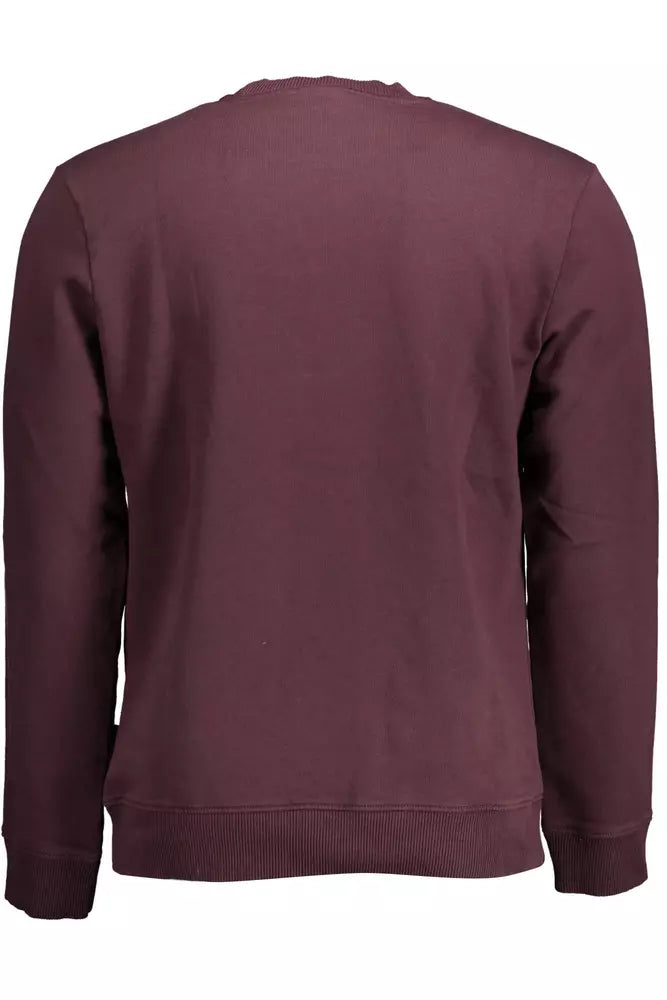 Napapijri Elegant Purple Crewneck Sweatshirt