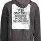 Calvin Klein Elevated Black Cotton Hooded Sweatshirt