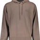 Calvin Klein Eco-Conscious Hooded Brown Sweatshirt