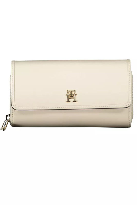 Tommy Hilfiger White Polyethylene Women Wallet