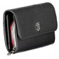 Tommy Hilfiger Elegant Black Bifold Wallet with Coin Purse