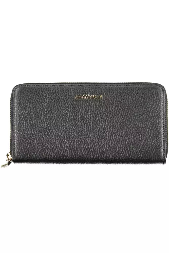 Coccinelle Black Leather Women Wallet