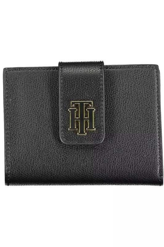 Tommy Hilfiger Black Polyethylene Women Wallet