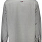 Tommy Hilfiger Elegant Gray Italian Collar Shirt with Embroidery