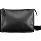 Calvin Klein Sleek Black Shoulder Bag with Logo Detail