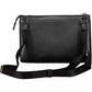 Calvin Klein Sleek Black Shoulder Bag with Logo Detail