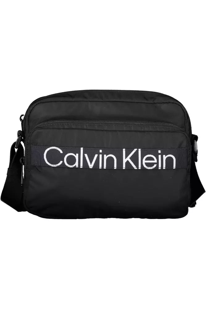 Calvin Klein Sleek Contrasting Detail Shoulder Bag