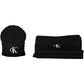 Calvin Klein Sophisticated Wool Blend Scarf and Cap Set