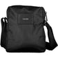 Calvin Klein Sleek Black Shoulder Bag with Contrasting Details