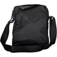 Calvin Klein Sleek Black Shoulder Bag with Contrasting Details