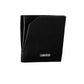 Calvin Klein Sleek Black Leather Card Holder with Logo