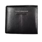 Tommy Hilfiger Sleek Black Leather Wallet with RFID Blocker