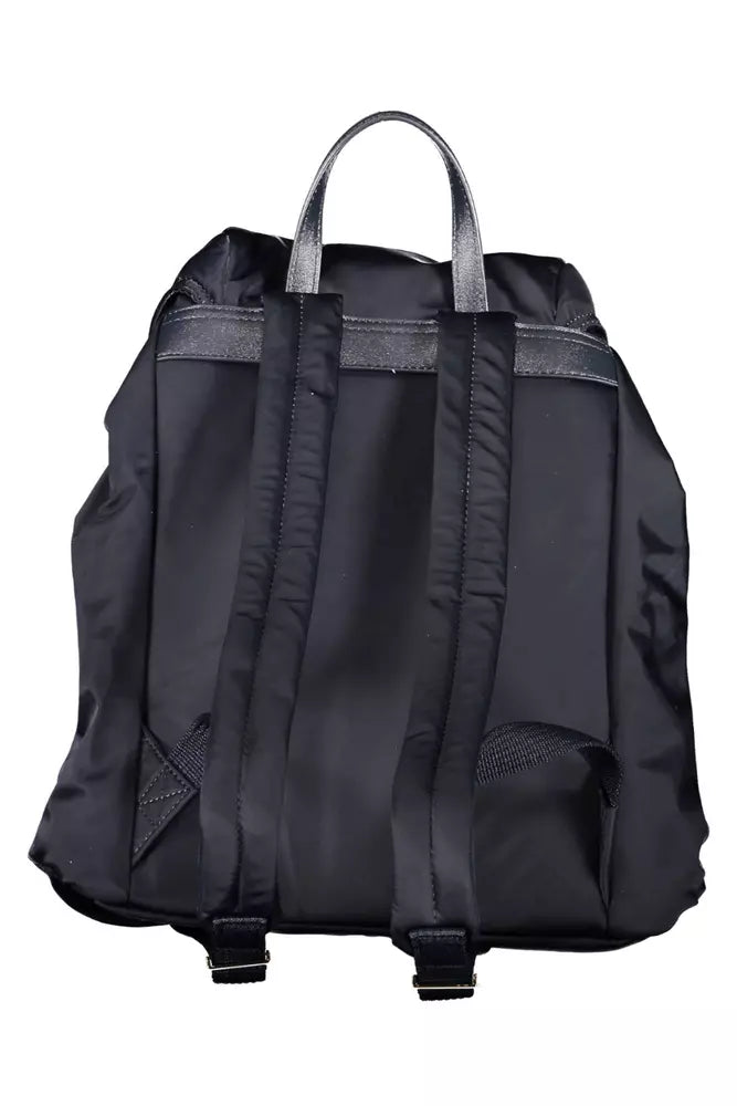 Tommy Hilfiger Eco Chic Blue Backpack with Contrasting Details