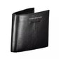 Tommy Hilfiger Sleek Black Leather Wallet with RFID Blocker